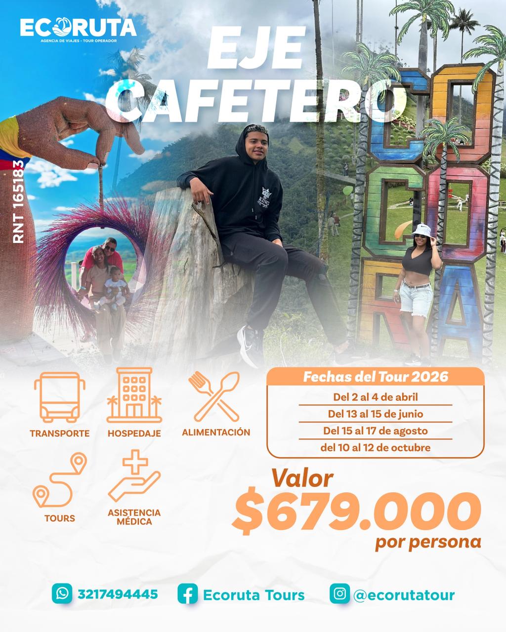 DISFRUTA DEL EJE CAFETERO